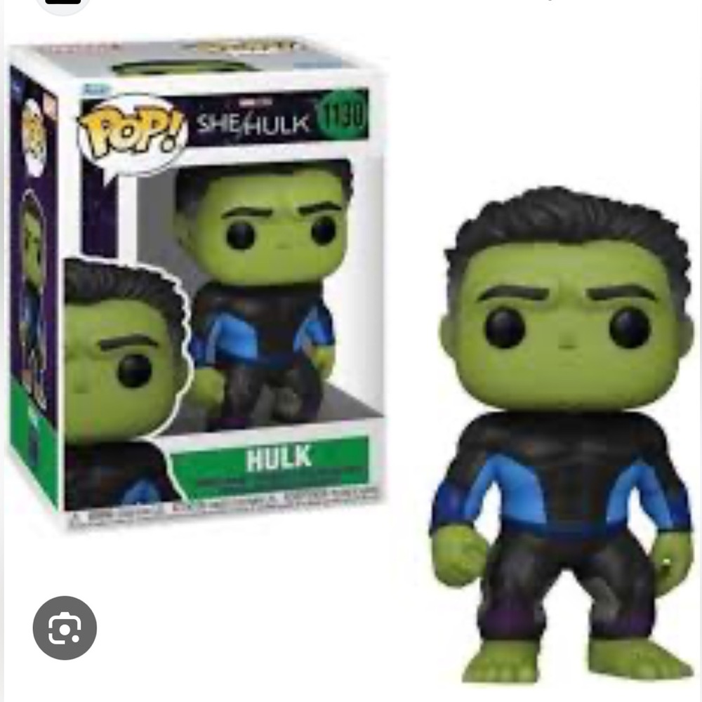 Funko Pop! Hulk Bobblehead - Green and Black